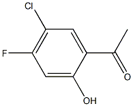 1-(5-chloro-4-fluoro-2-hydroxyphenyl)ethanone Structure