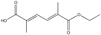 Ethyl 3,3-dimethacrylate Structure