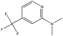 Dimethyl-(4-trifluoromethyl-pyridin-2-yl)-amine 구조식 이미지