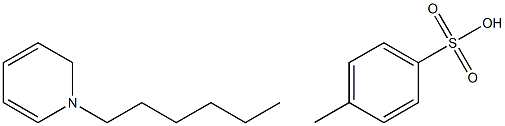 1-hexylpyridine p-toluenesulfonate Structure