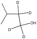 3-methyl-1-butanol-1,1,2,2-D4 구조식 이미지