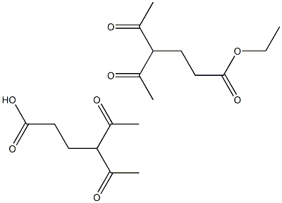 ETHYL 4-ACETYL-5-OXOHEXANOATE 4-Acetyl-5-oxohexanoate Structure