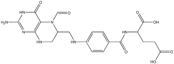 Folinic Acid EP Impurity D 구조식 이미지