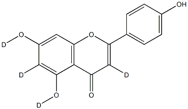 Apigenin D4 Structure