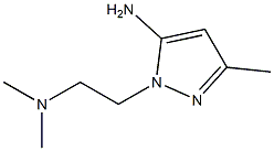 2-(2-Dimethylaminoethyl)-5-methyl-pyrazol-3-ylamine 구조식 이미지