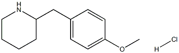 2-(4-METHOXY-BENZYL)-PIPERIDINE HYDROCHLORIDE 구조식 이미지