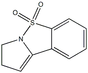 2,3-DIHYDRO-BENZO[D]PYRROLO[1,2-B]ISOTHIAZOLE 5,5-DIOXIDE 구조식 이미지