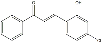 2-Hydroxy-4ChloroChalcone 구조식 이미지