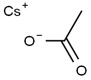 Cesium acetate Structure