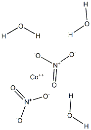 Cobalt(II) nitrate trihydrate Structure