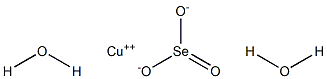 Copper(II) selenite dihydrate Structure