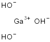 Gallium hydroxide 구조식 이미지