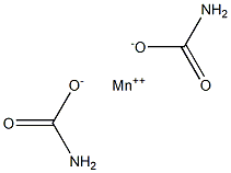 Manganese(II) carbamate 구조식 이미지
