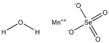 Manganese(II) selenate monohydrate 구조식 이미지