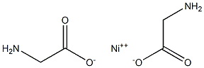 Nickel diglycine 구조식 이미지