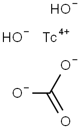 Technetium(IV) dihydroxide carbonate Structure