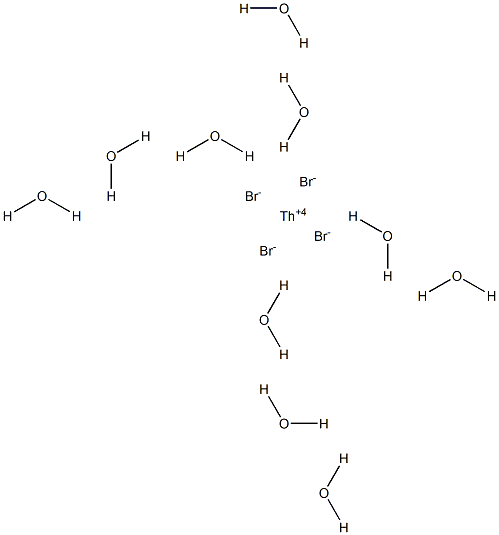 Thorium(IV) bromide decahydrate Structure