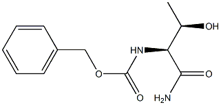 CBZ-L-threonamide Structure