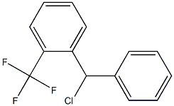 2-trifluoromethyl-phenyl benzyl chloride Structure