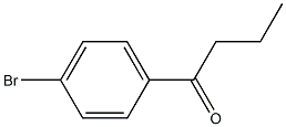 1-(4-Bromophenyl)-1-butanone Structure