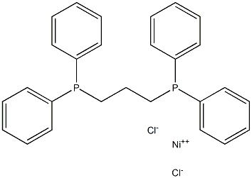 1,3-bis diphenylphosphinopropane nickel chloride Structure