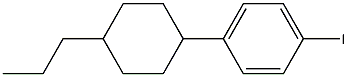 4-(4'-Propylcyclohexyl)-1-iodobenzene Structure