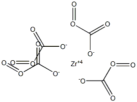 Zirconium oxycarbonate 구조식 이미지