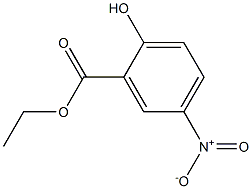 Ethyl 5-nitro salicylate 구조식 이미지