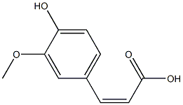 CIS-FERULICACID Structure