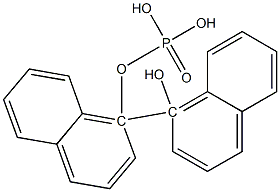 R - (-) - 1,1'- binaphthol phosphate Structure