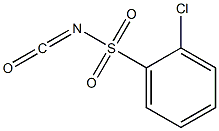 O-chlorophenyl sulfonyl isocyanate 구조식 이미지