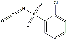 O-chlorophenyl sulfonyl isocyanate Structure