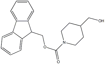 N-FMOC- piperidin-4-methanol Structure