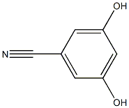 3,5-di-hydroxybenzonitrile 구조식 이미지