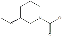 (R)-3-ethylpiperidinecarboxylate 구조식 이미지