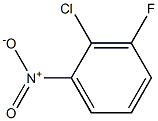 Fluorochloronitrobenzene 구조식 이미지