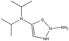 2-amino-5-diisopropylaminothiadiazole Structure