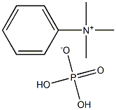 Phenyl trimethyl ammonium dihydrogen phosphate Structure