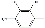 5-amino-6-chloro-O-cresol 구조식 이미지