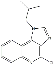 4-chloro-1-(2-methylpropyl)-1H-imidazo[4,5-C]quinoline 구조식 이미지
