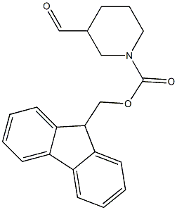 N-FMOC-piperidine-3-carbaldehyde Structure