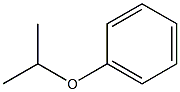 Phenyl isopropyl ether 구조식 이미지