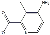 4-AMino-3-picolinate Structure