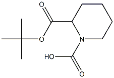 3-R-BOC-piperidinecarboxylic acid Structure