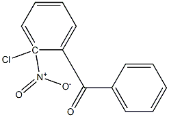 2-chloro-2-nitrobenzophenone Structure