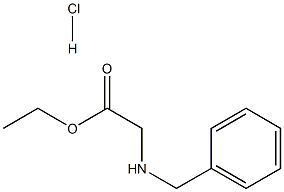 Benzylglycine ethyl ester hydrochloride Structure