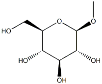 Methyl-b-D-Glucoside Structure