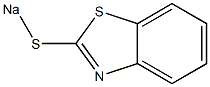 SodiumMercaptobenzothiazoleSolution 구조식 이미지