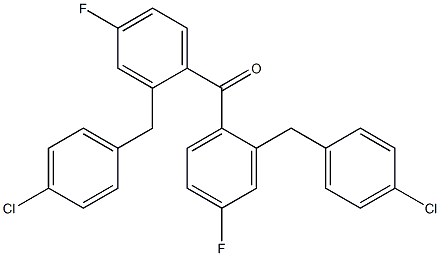 4-Chlorobenzyl-4-fluorophenyl ketone Structure