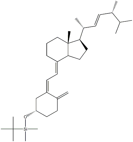VITAMIN D2-TBDMS-ETHER Structure